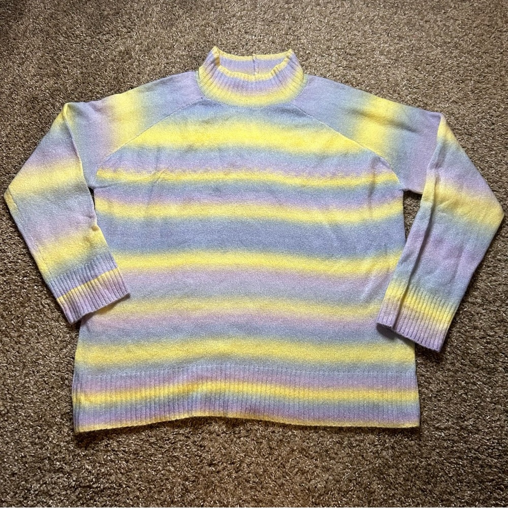 LAST CHANCE — NWT Workshop Ombre Turtleneck Sweater